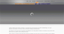 Desktop Screenshot of desertretina.com